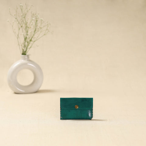 Handcrafted Kutch Embroidery Leather Card Holder 12