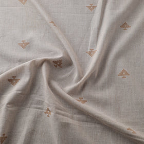 White - Prewashed Cotton Jacquard Fabric 15