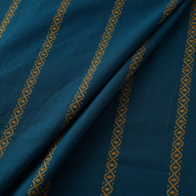 Blue - Prewashed Cotton Jacquard Fabric 20