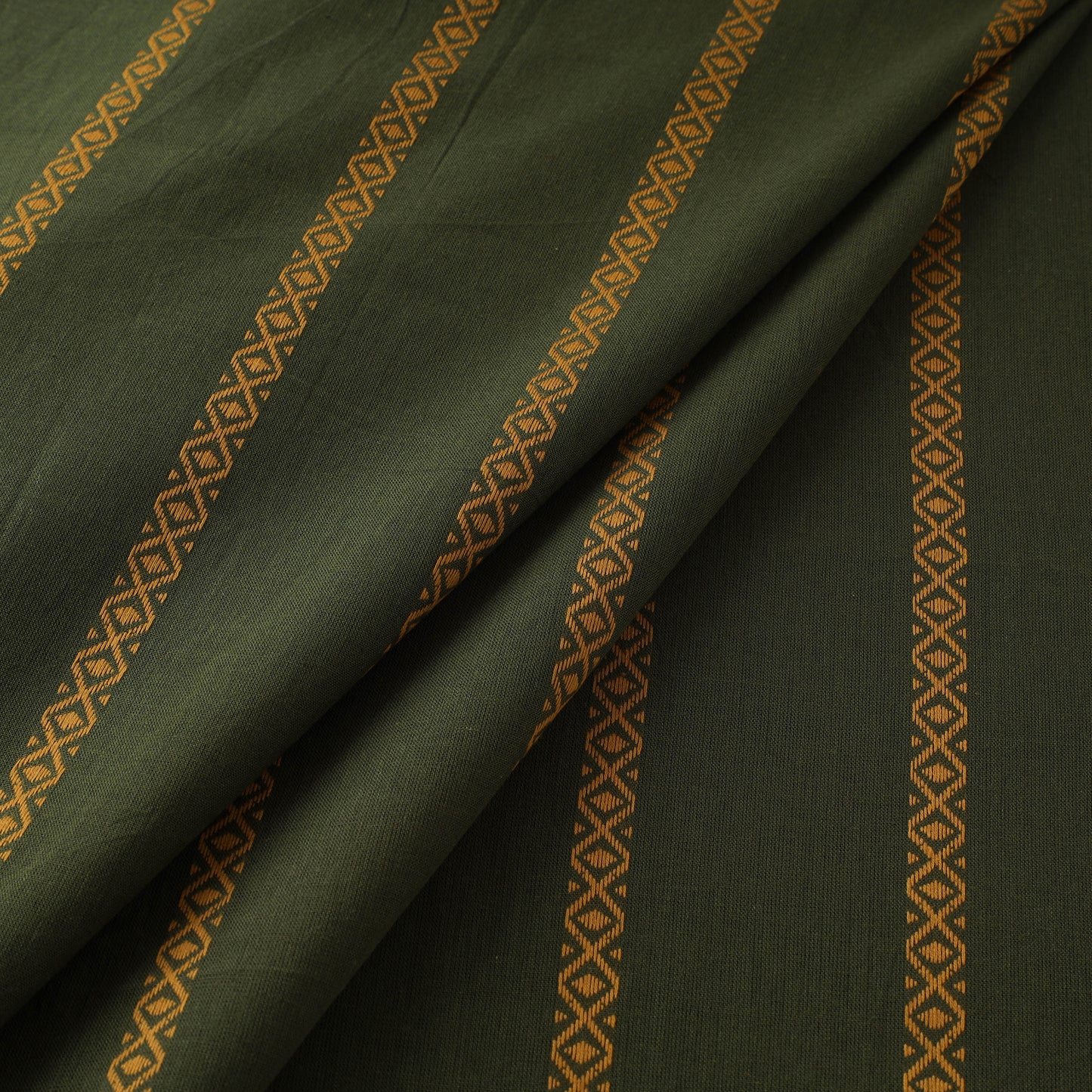 Green - Prewashed Cotton Jacquard Fabric 21
