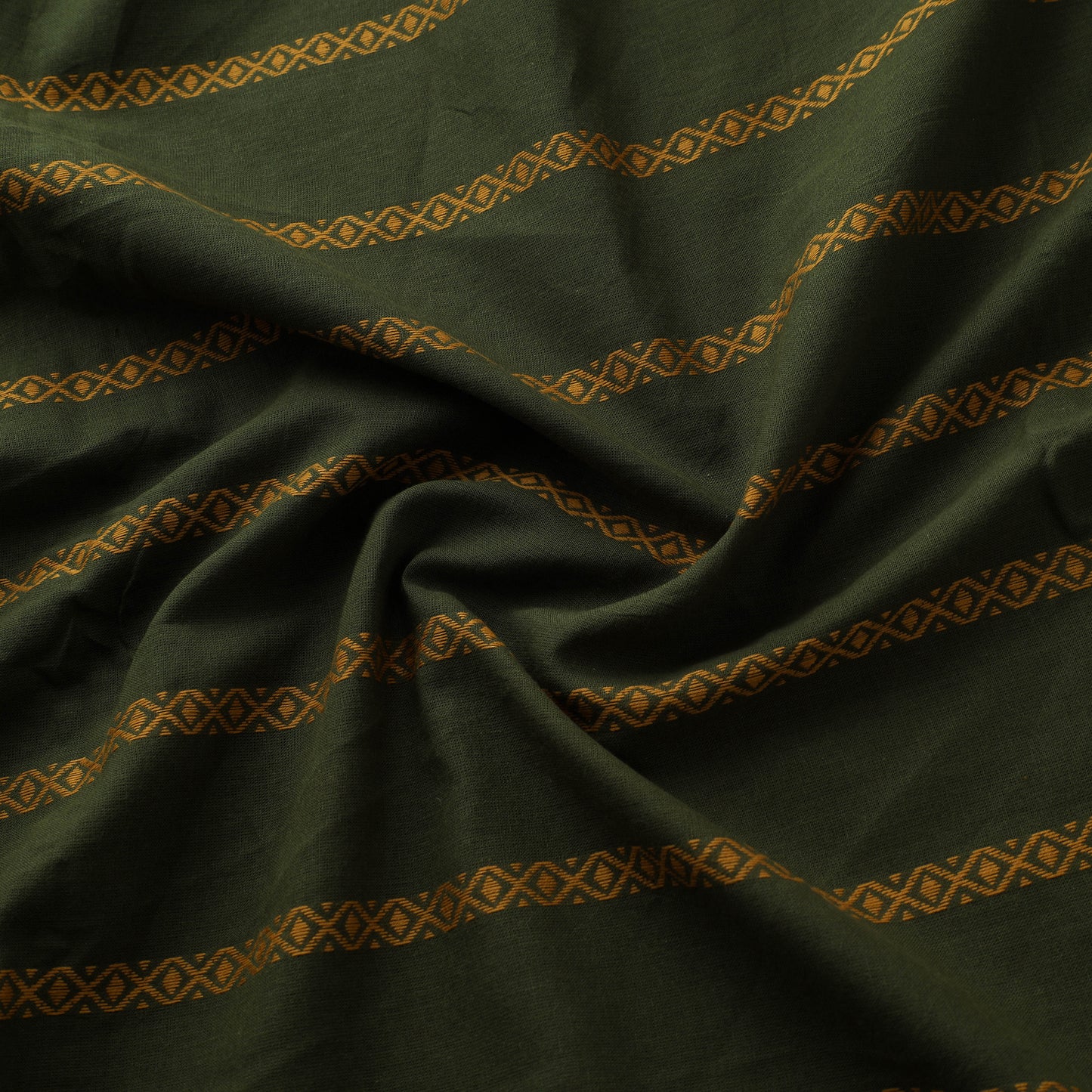 Green - Prewashed Cotton Jacquard Fabric 21