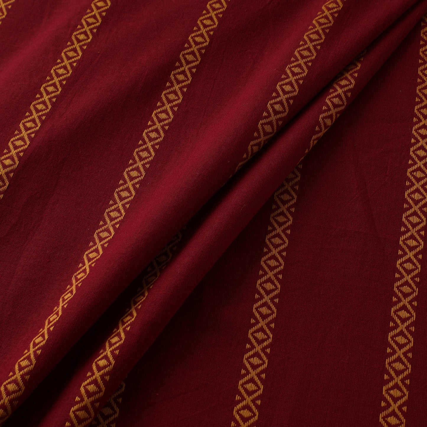 Red - Prewashed Cotton Jacquard Fabric 22