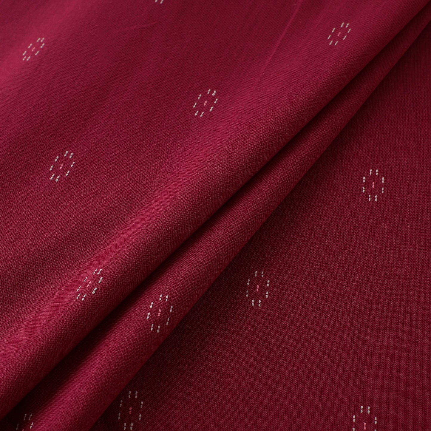 Pink - Prewashed Cotton Jacquard Fabric 25