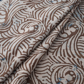 Bindaas Hand Block Art Print Natural Dyed Cotton Fabric 05