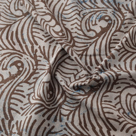 Bindaas Hand Block Art Print Natural Dyed Cotton Fabric 05