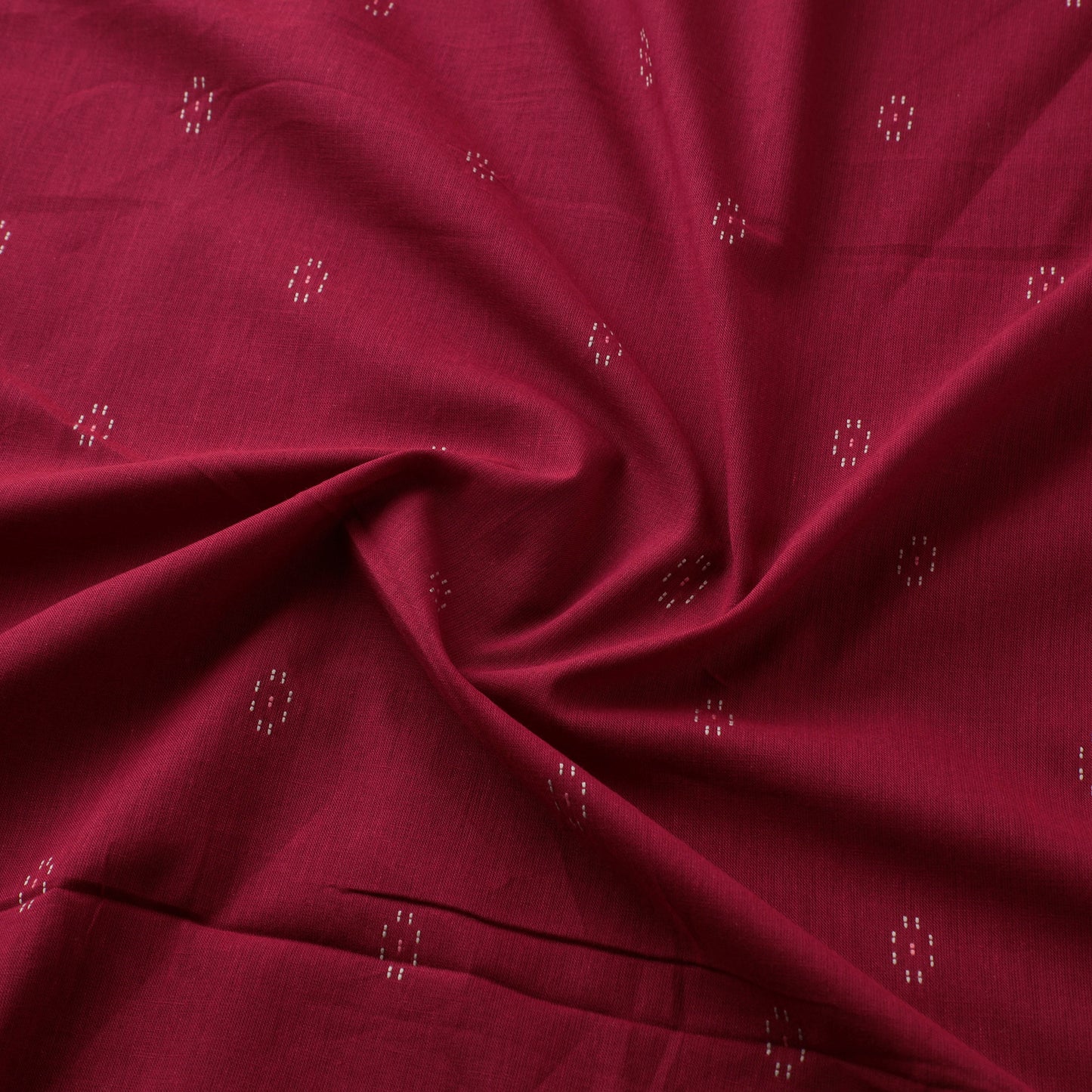 Pink - Prewashed Cotton Jacquard Fabric 25