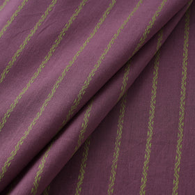 Purple - Prewashed Cotton Jacquard Fabric 27