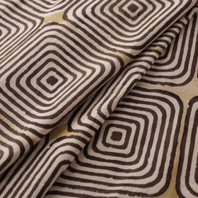 Bindaas Hand Block Art Print Natural Dyed Cotton Fabric 07
