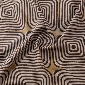 Bindaas Hand Block Art Print Natural Dyed Cotton Fabric 07