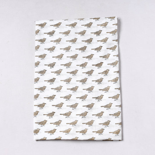 Sanganeri Block Printed Cotton Precut Fabric (1 meter) 61