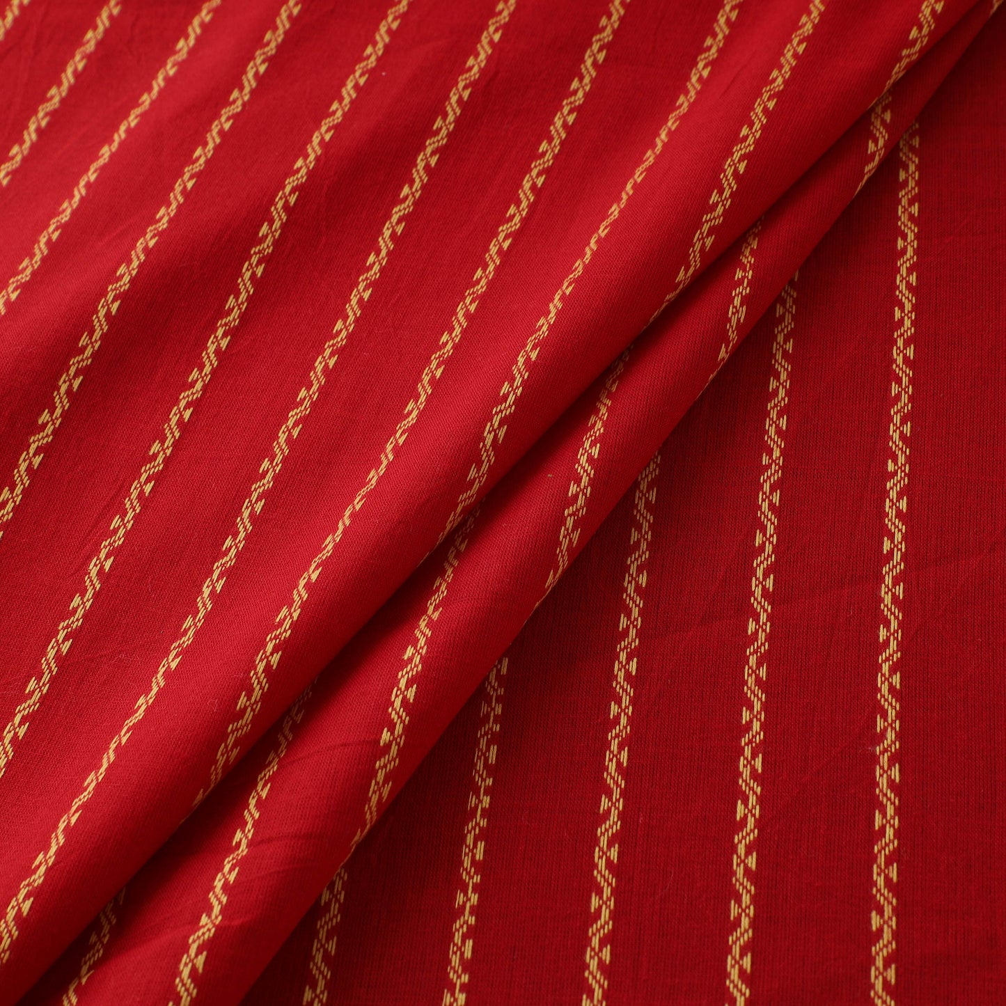 Red - Prewashed Cotton Jacquard Fabric 29