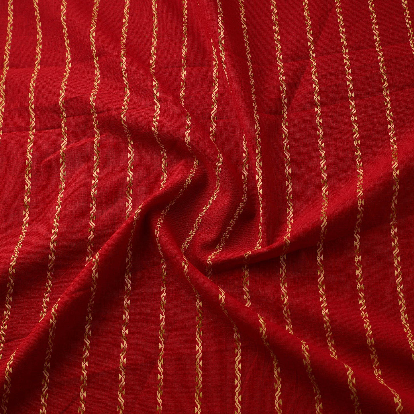 Red - Prewashed Cotton Jacquard Fabric 29