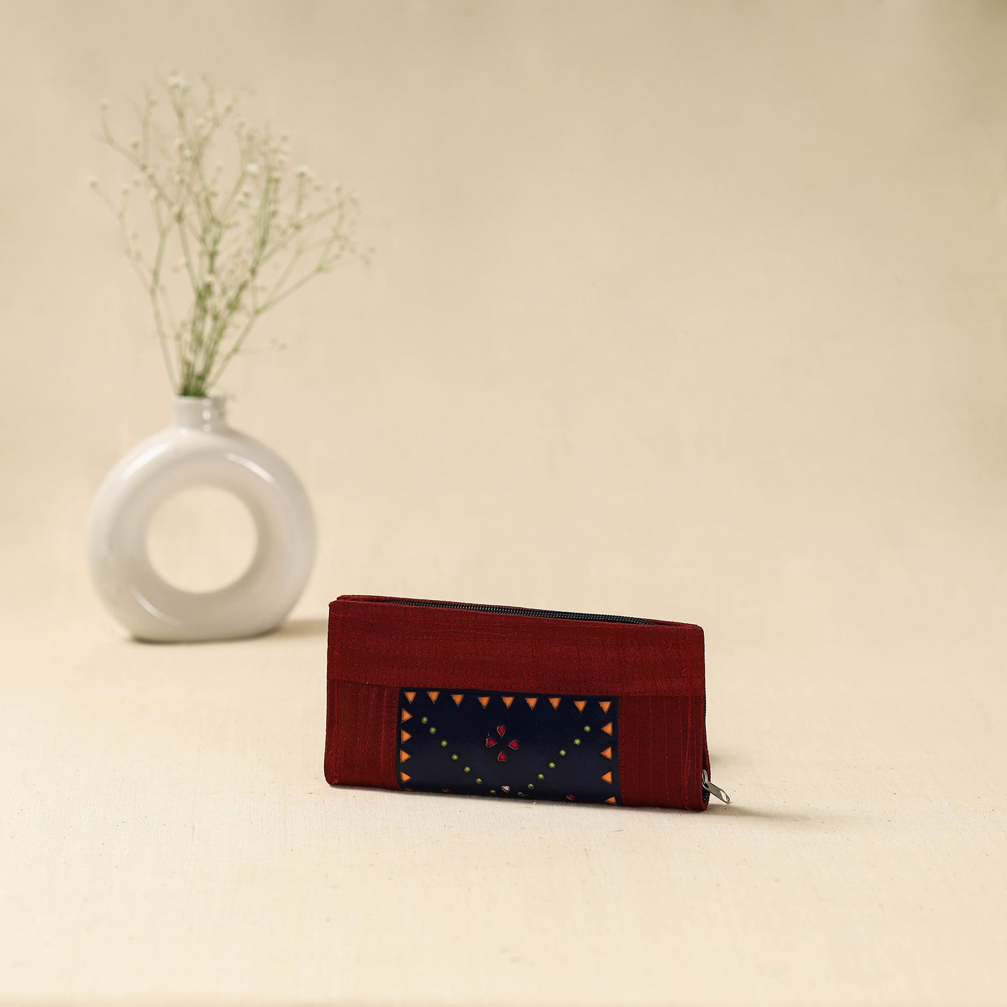 Handcrafted Kutch Leather Clutch / Wallet 30