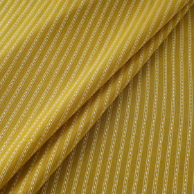 Yellow - Prewashed Cotton Jacquard Fabric 31