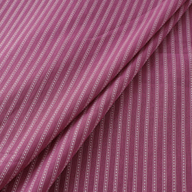Pink - Prewashed Cotton Jacquard Fabric 33