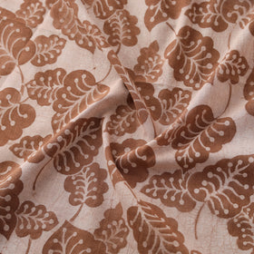 Bindaas Hand Block Art Print Natural Dyed Cotton Fabric 11