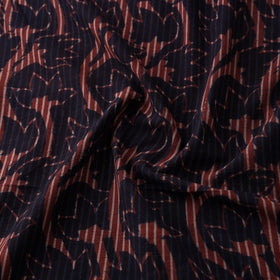 Bindaas Hand Block Art Print Natural Dyed Cotton Fabric 14