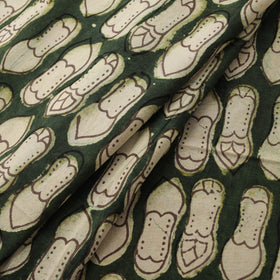 Bindaas Hand Block Art Print Natural Dyed Cotton Fabric 16