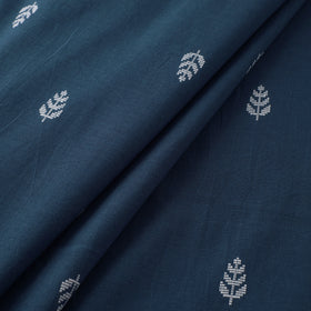Blue - Prewashed Cotton Jacquard Fabric 38