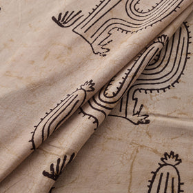 Bindaas Hand Block Art Print Natural Dyed Cotton Fabric 17