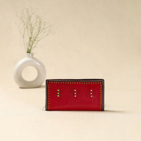 Handcrafted Kutch Leather Clutch / Wallet 41