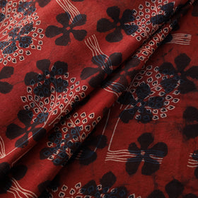 Bindaas Hand Block Art Print Natural Dyed Cotton Fabric 24