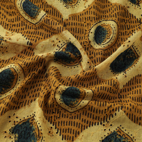 Ajrakh Hand Block Print Natural Dyed Cotton Hakoba Fabric 06