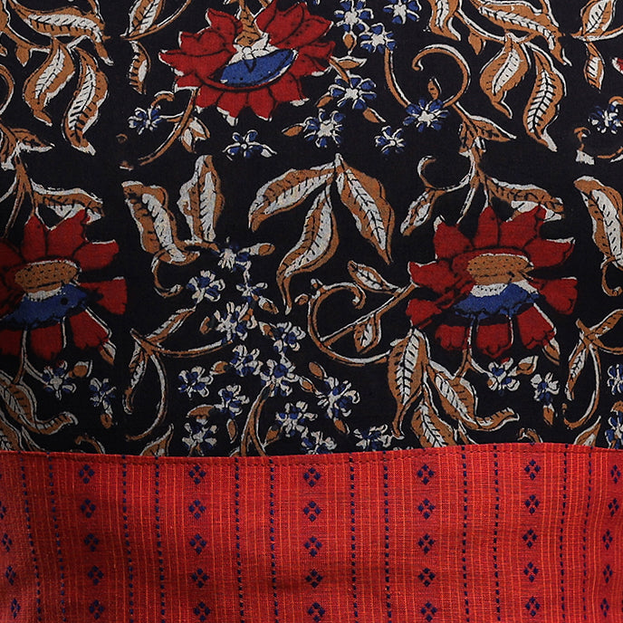 kalamkari blouse piece