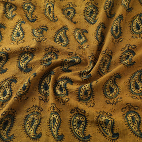 Ajrakh Hand Block Print Natural Dyed Cotton Hakoba Fabric 09