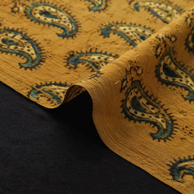 Ajrakh Hand Block Print Natural Dyed Cotton Hakoba Fabric 09