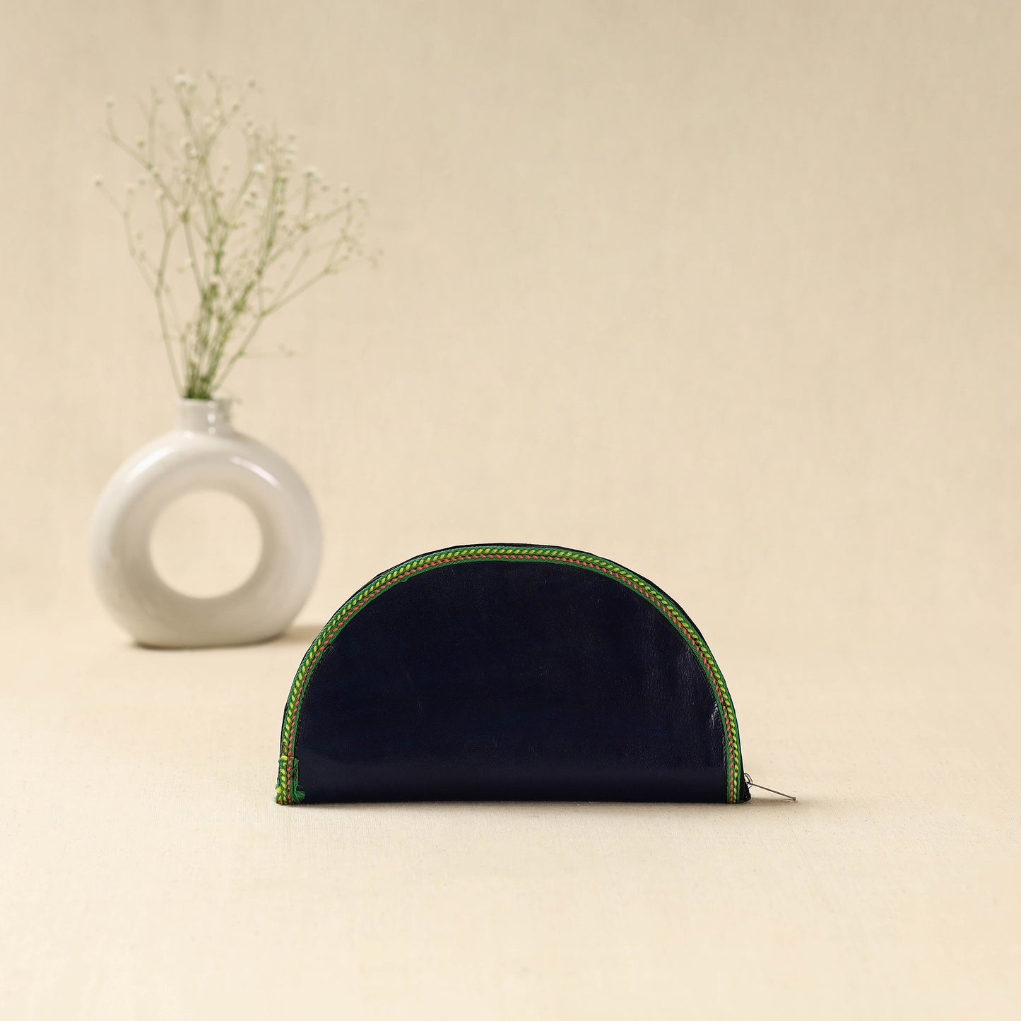 Handcrafted Kutch Leather Clutch / Wallet 51