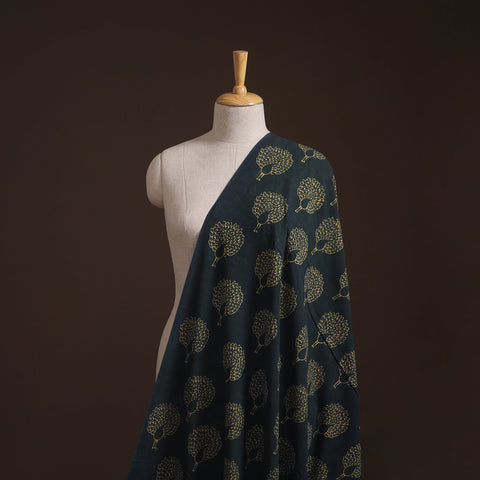 Bindaas Hand Block Art Print Natural Dyed Cotton Fabric 20