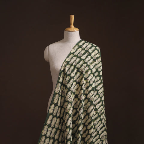 Bindaas Hand Block Art Print Natural Dyed Cotton Fabric 16