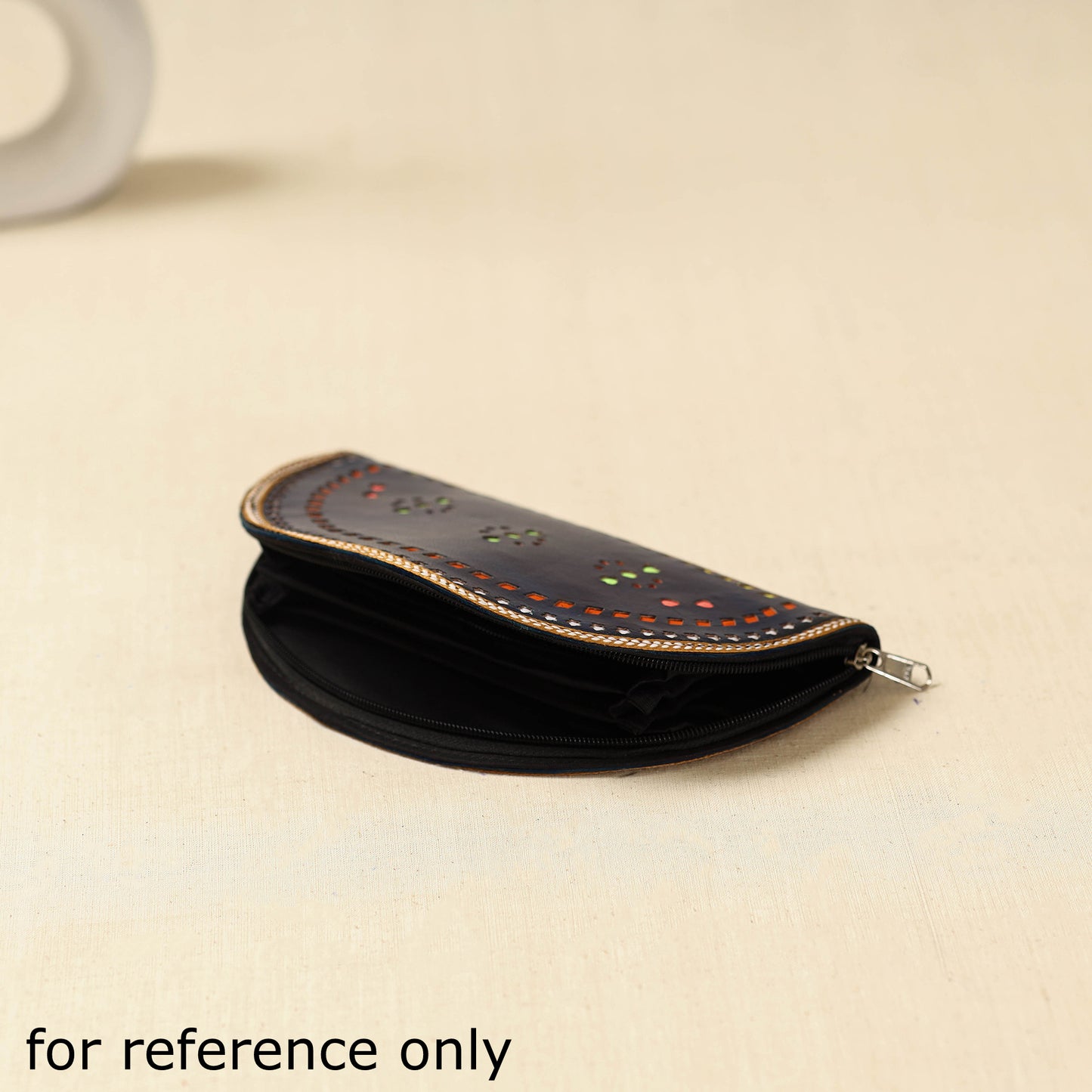 Handcrafted Kutch Leather Clutch / Wallet 50