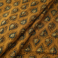 Ajrakh Hand Block Print Natural Dyed Cotton Hakoba Fabric 15
