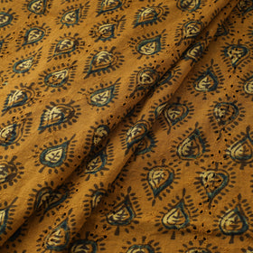 Ajrakh Hand Block Print Natural Dyed Cotton Hakoba Fabric 15