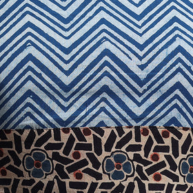 Buy Pipad Block Printed Cotton Blouse Piece 