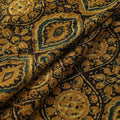 Ajrakh Hand Block Print Natural Dyed Cotton Hakoba Fabric 17