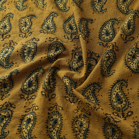 Ajrakh Hand Block Print Natural Dyed Cotton Hakoba Fabric 18