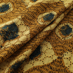 Ajrakh Hand Block Print Natural Dyed Cotton Hakoba Fabric 19
