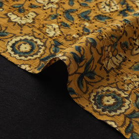 Ajrakh Hand Block Print Natural Dyed Cotton Hakoba Fabric 20