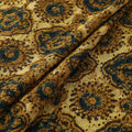 Ajrakh Hand Block Print Natural Dyed Cotton Hakoba Fabric 21