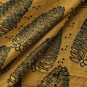 Ajrakh Hand Block Print Natural Dyed Cotton Hakoba Fabric 23
