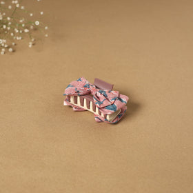 Handmade Women's Bow Hair Claw Clip 01