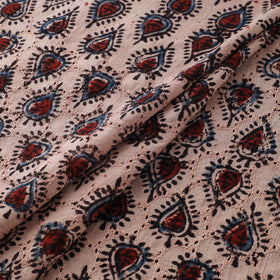 Ajrakh Hand Block Print Natural Dyed Cotton Hakoba Fabric 28