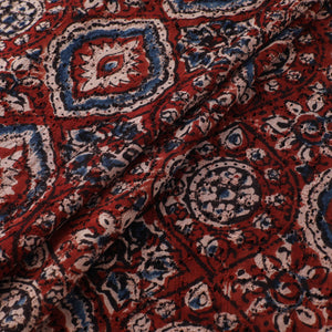 Ajrakh Hand Block Print Natural Dyed Cotton Hakoba Fabric 31