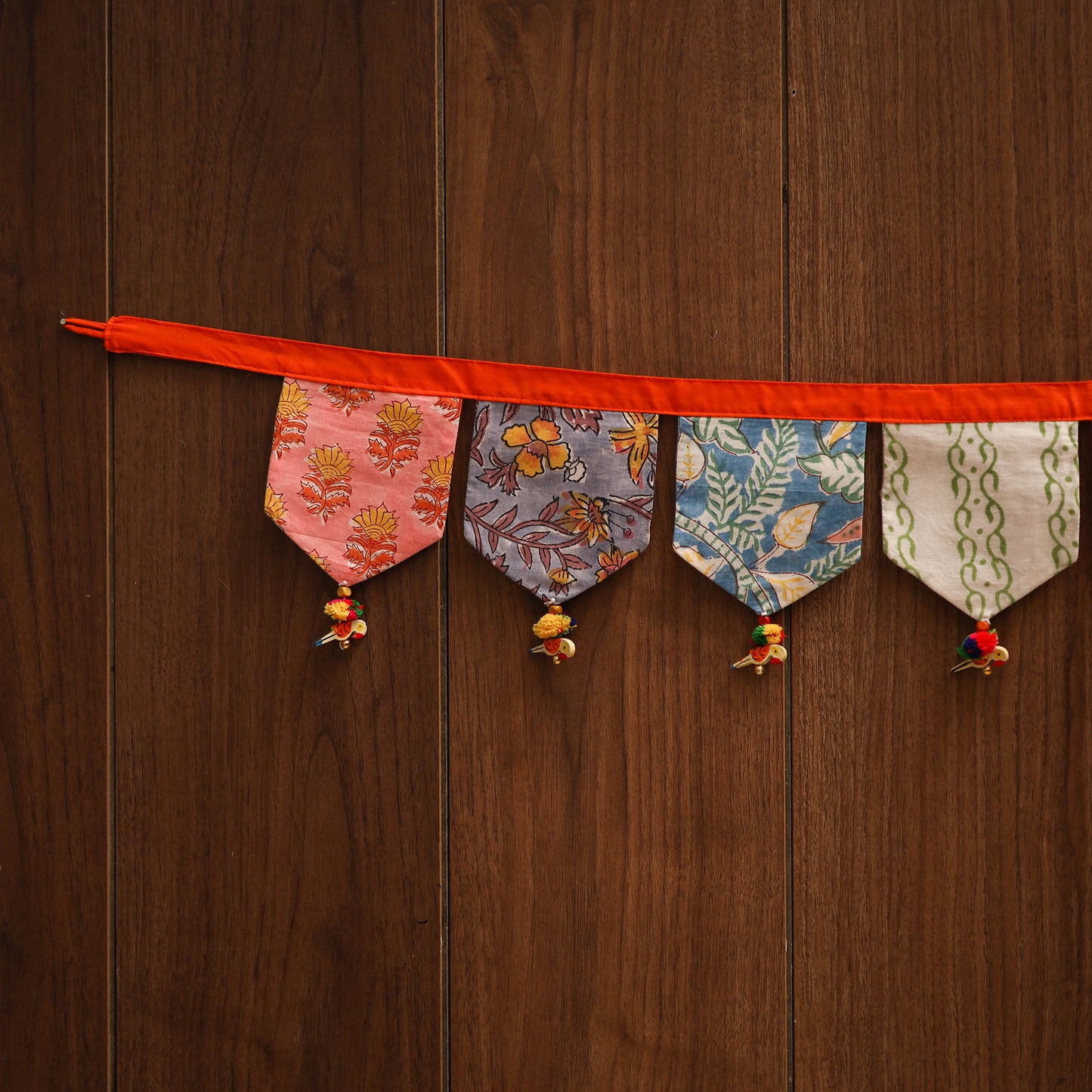 Handmade fabric toran for home decor 05 - handcrafted