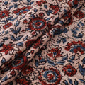 Ajrakh Hand Block Print Natural Dyed Cotton Hakoba Fabric 35