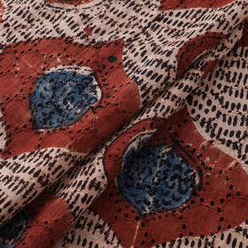 Ajrakh Hand Block Print Natural Dyed Cotton Hakoba Fabric 36