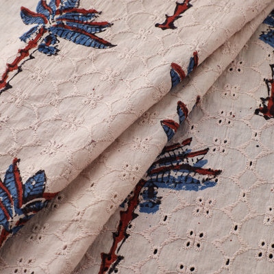 Ajrakh Hand Block Print Natural Dyed Cotton Hakoba Fabric 40